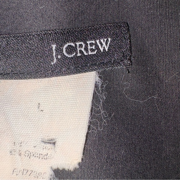 Classic, J. Crew Black Button Down Shirt, short sleeves, Sz L but fits smaller - Picture 3 of 6